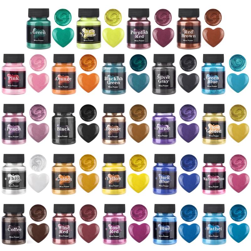 Candle Dye Chip - Resina Pigmento Filler Pó Perolado, Vela