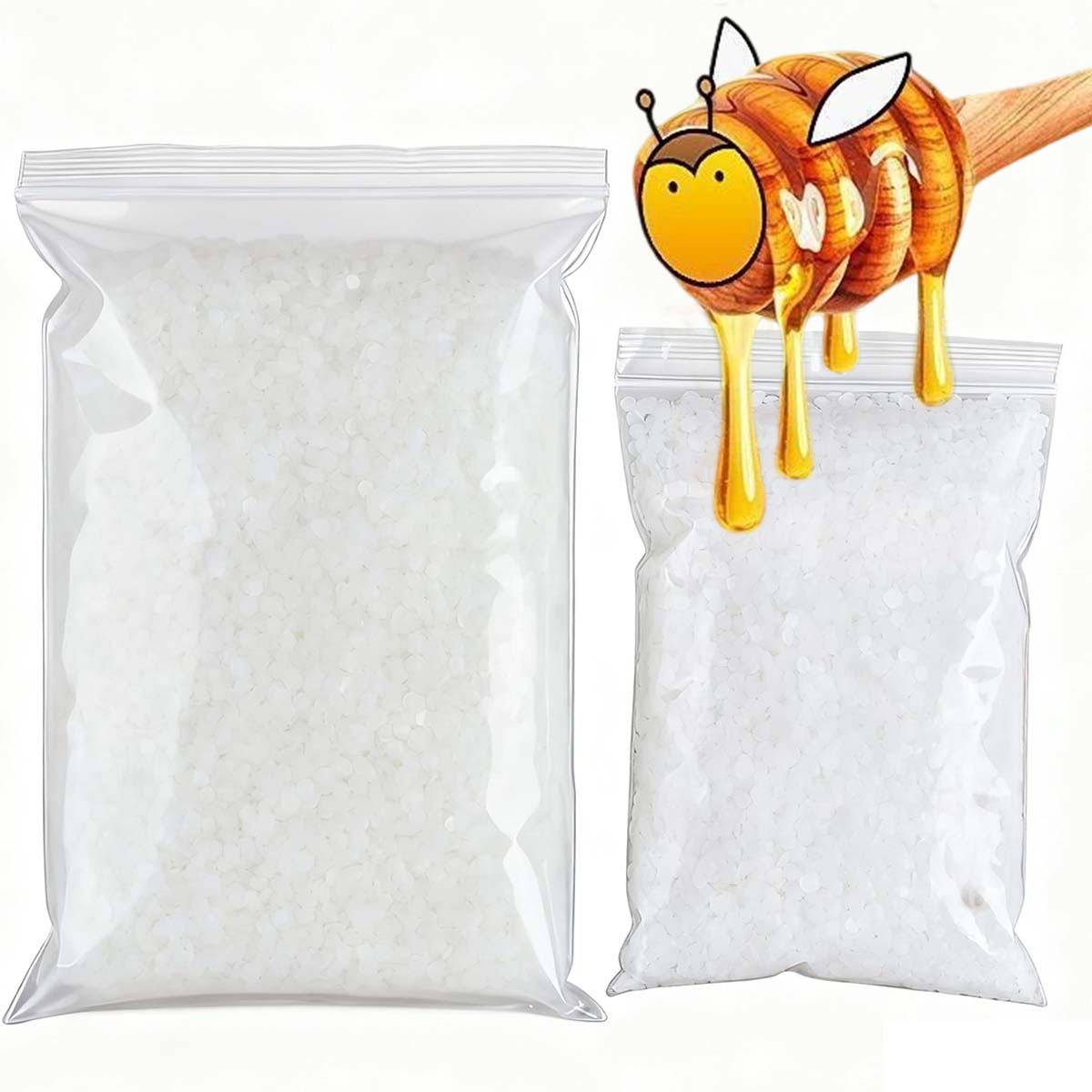 Candle Making Products - 200g-1000g cera de abelha branca puro