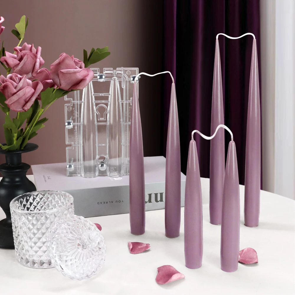 Candle Making Products - Coluna de ponta dupla vela acrílico