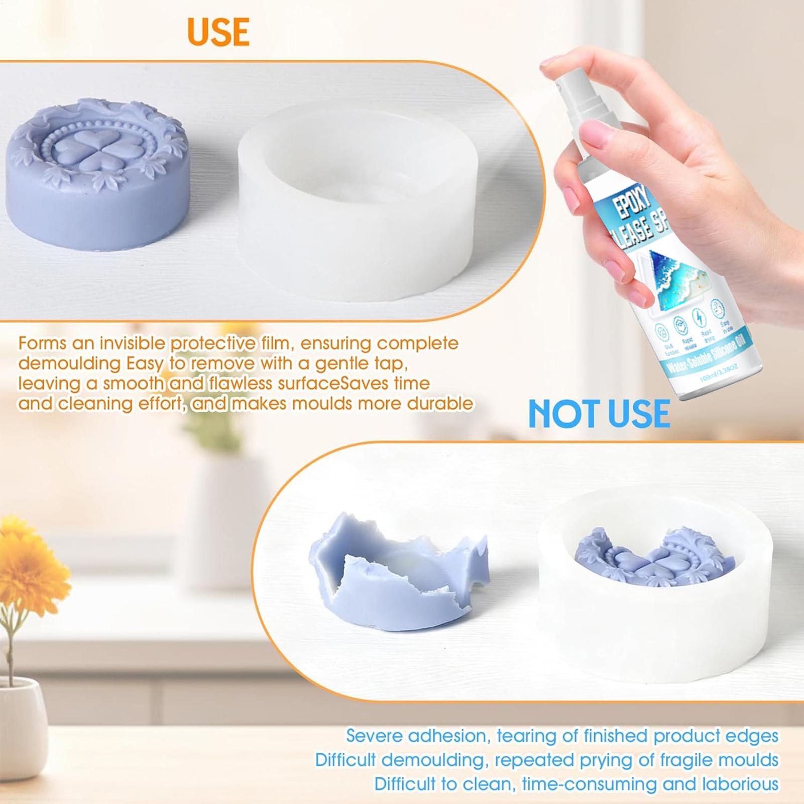 Spray Desmoldante de Silicone  - Candle Making Workshops avaliação e preço