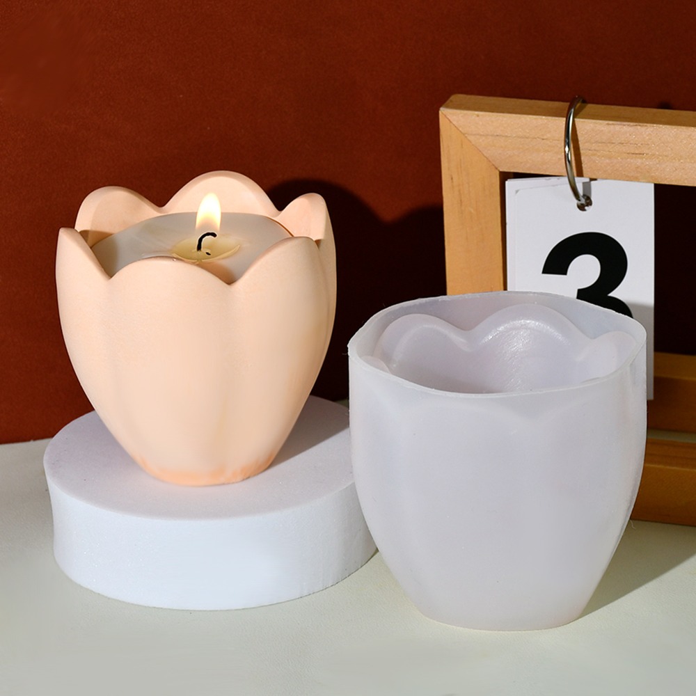 Suporte de vela de tulipa, mol - Candle Making Products avaliação e preço