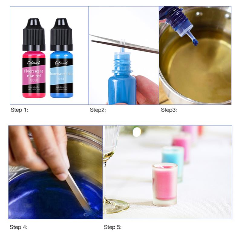 30 cores vela tintas pigmento  - Candle Dye Chip avaliação e preço