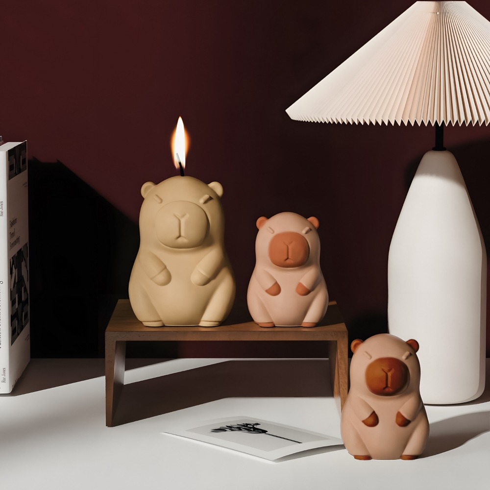 Capivara em pé perfume vela mo - Candle Making Products avaliação e preço