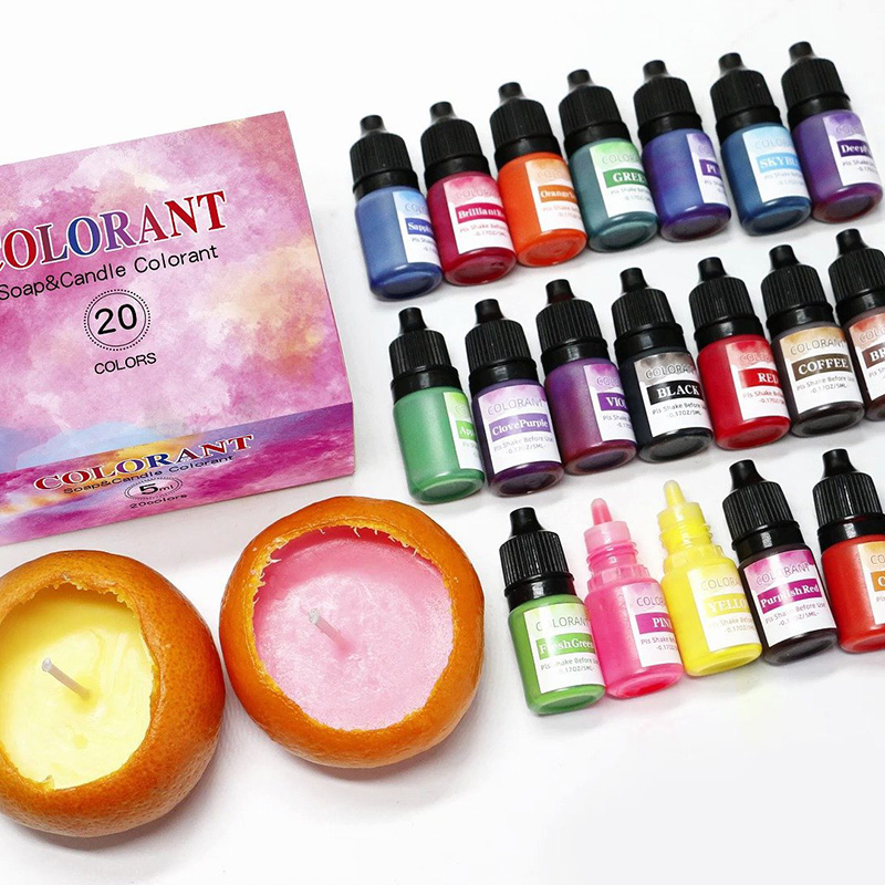 20 cores vela tintas pigmento  - Candle Dye Chip avaliação e preço