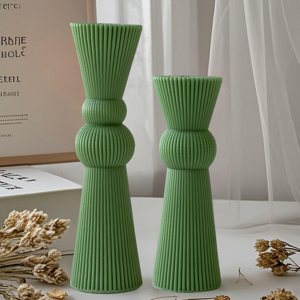 Diy haste longa listrado pilar - Candle Making Products avaliação e preço